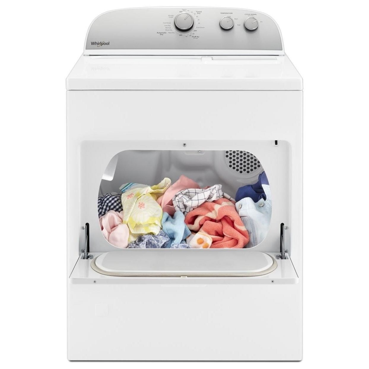 Whirlpool WGD4950HW 7.0 cu. ft. Top Load Gas Dryer with AutoDry™ Drying